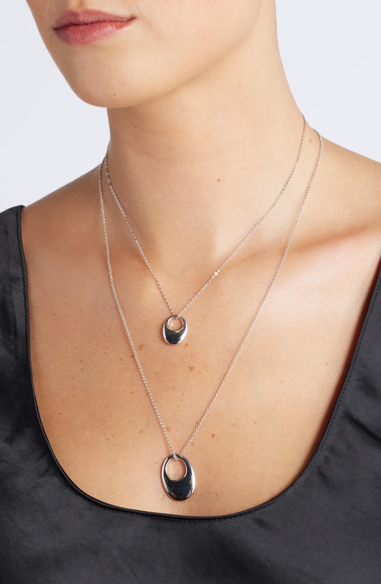 Nordstrom Set of 2 Pendant Necklaces, Alternate, color, 