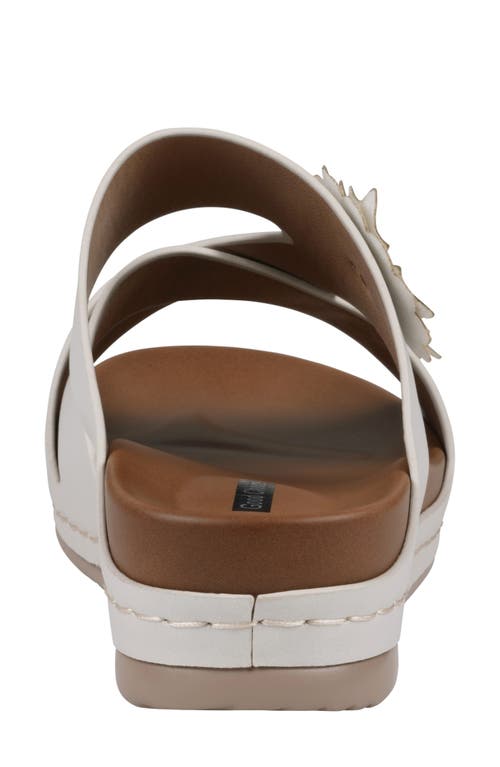 Gc Shoes Nessie Comfort Slide Sandal In White