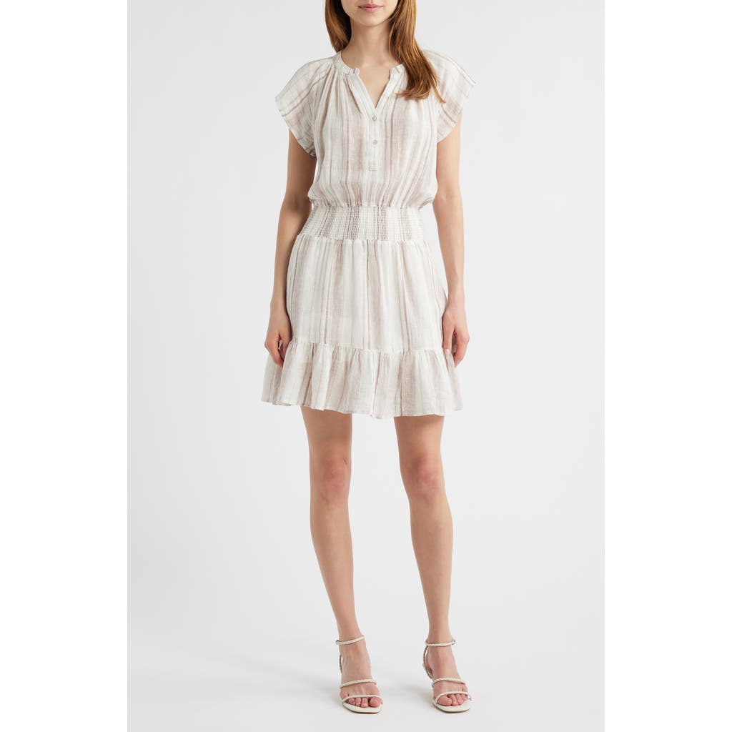 Rails Augustine Stripe Linen Blend Dress