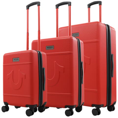 Molded U 3-Piece Hardside Spinner Luggage Set 22", 26.5" & 30.5" Expandable Suitcases
