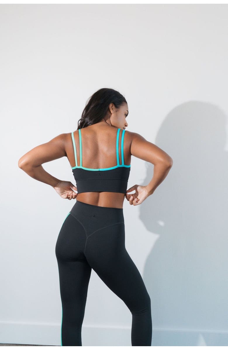 Vitality Pulse Strappy Longline, Alternate, color, Night Drive