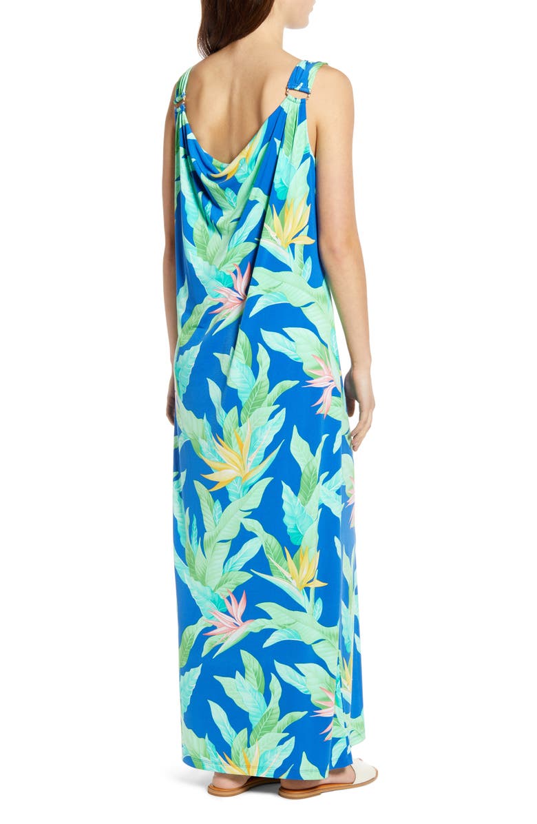 Tommy Bahama Nirvana Night Floral Maxi Dress, Alternate, color, 