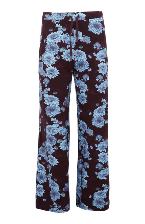 Paige Wide Leg Brushed Knit Pant