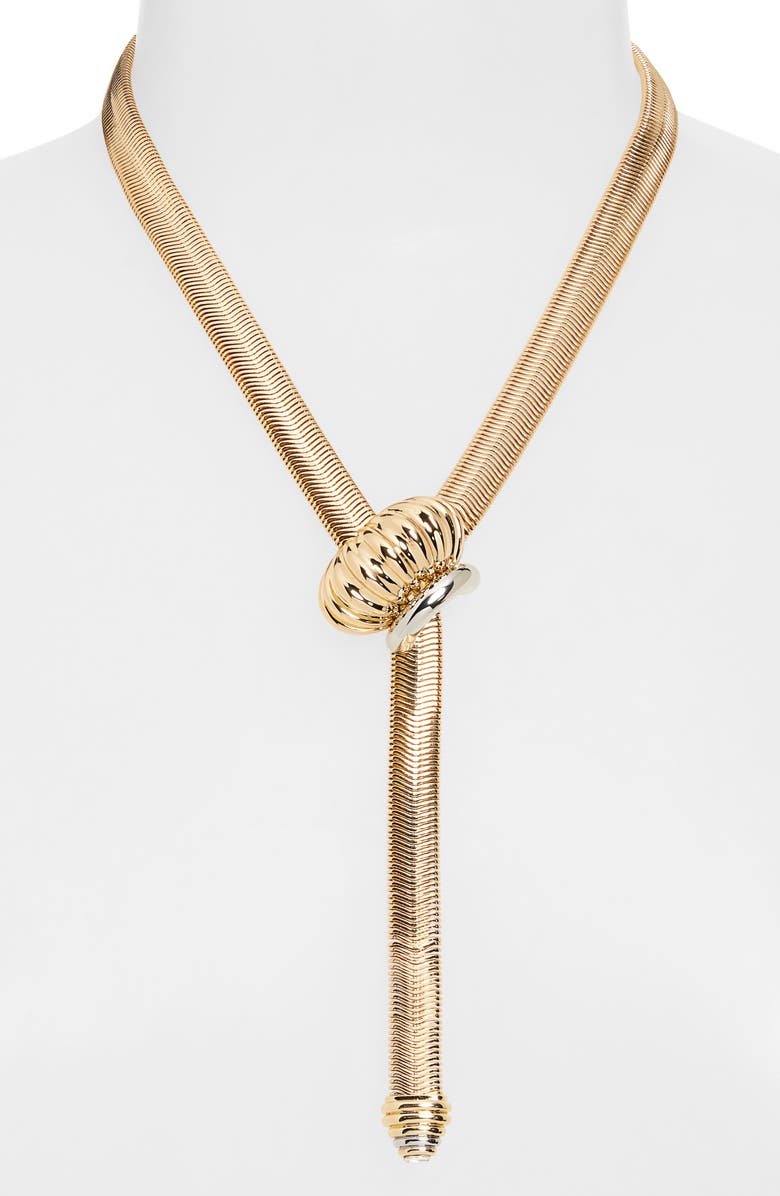 DEMARSON Lexi Necklace, Alternate, color, Gold