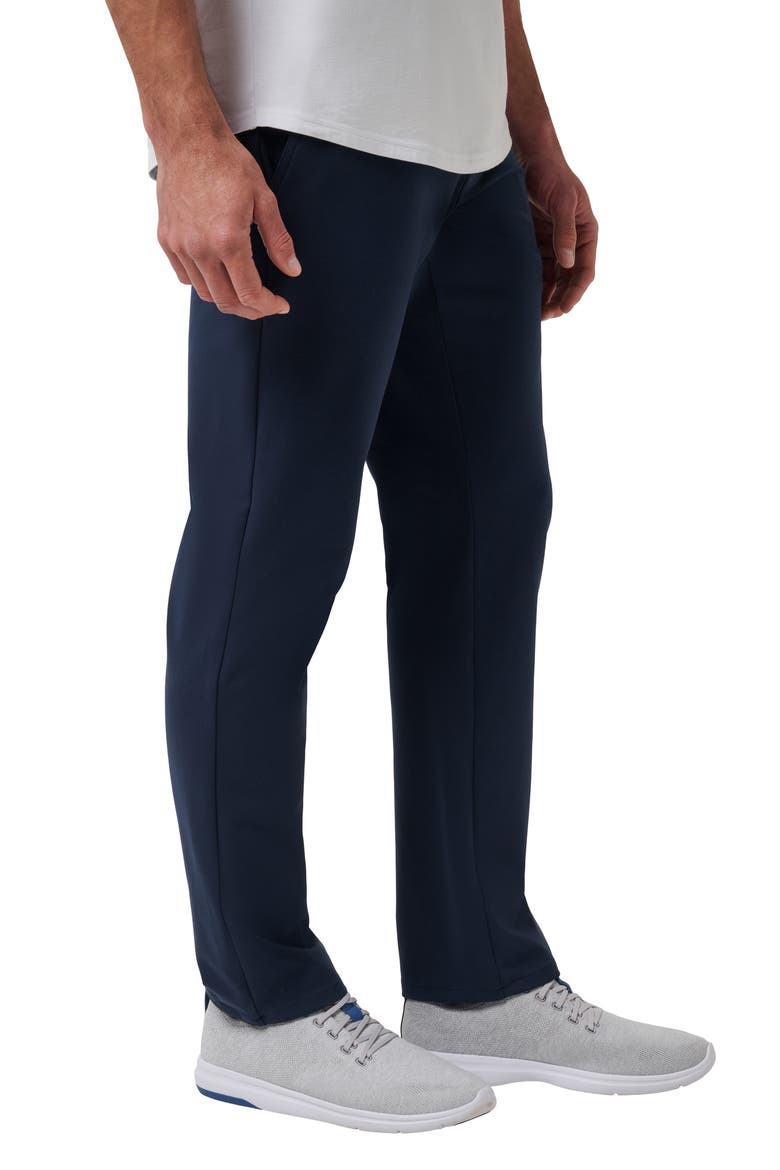 Legacy Stretchknit Flat Front Chinos, Alternate, color, TOTAL ECLIPSE