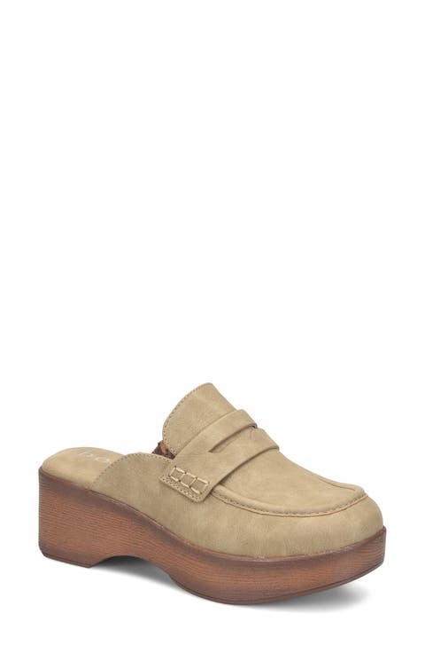 Amabella Faux Leather Mule