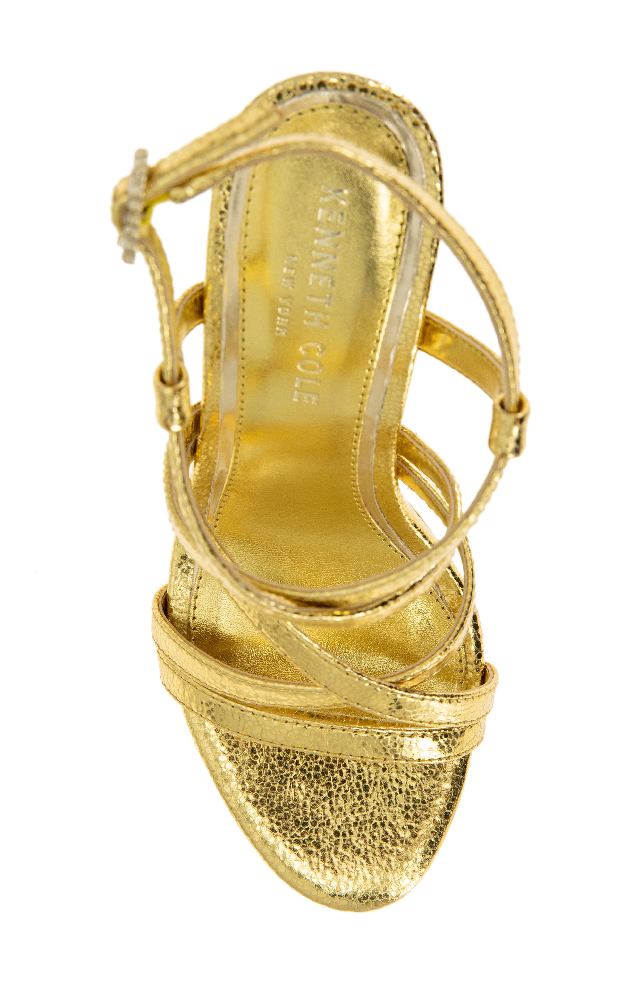 Allen Platform Sandal, Alternate, color, LIGHT GOLD