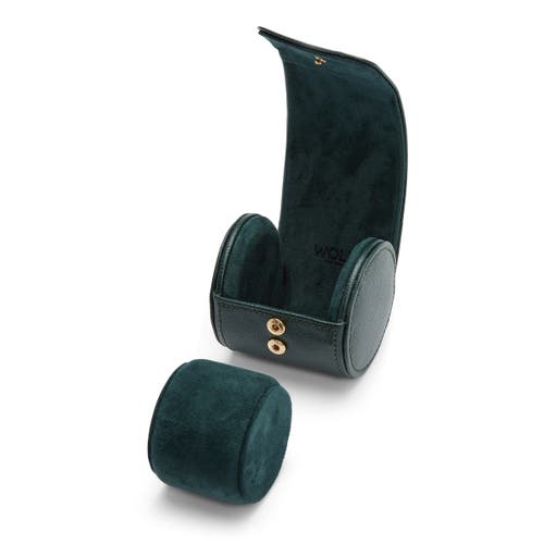 Wolf British Racing Single Watch Roll In Green