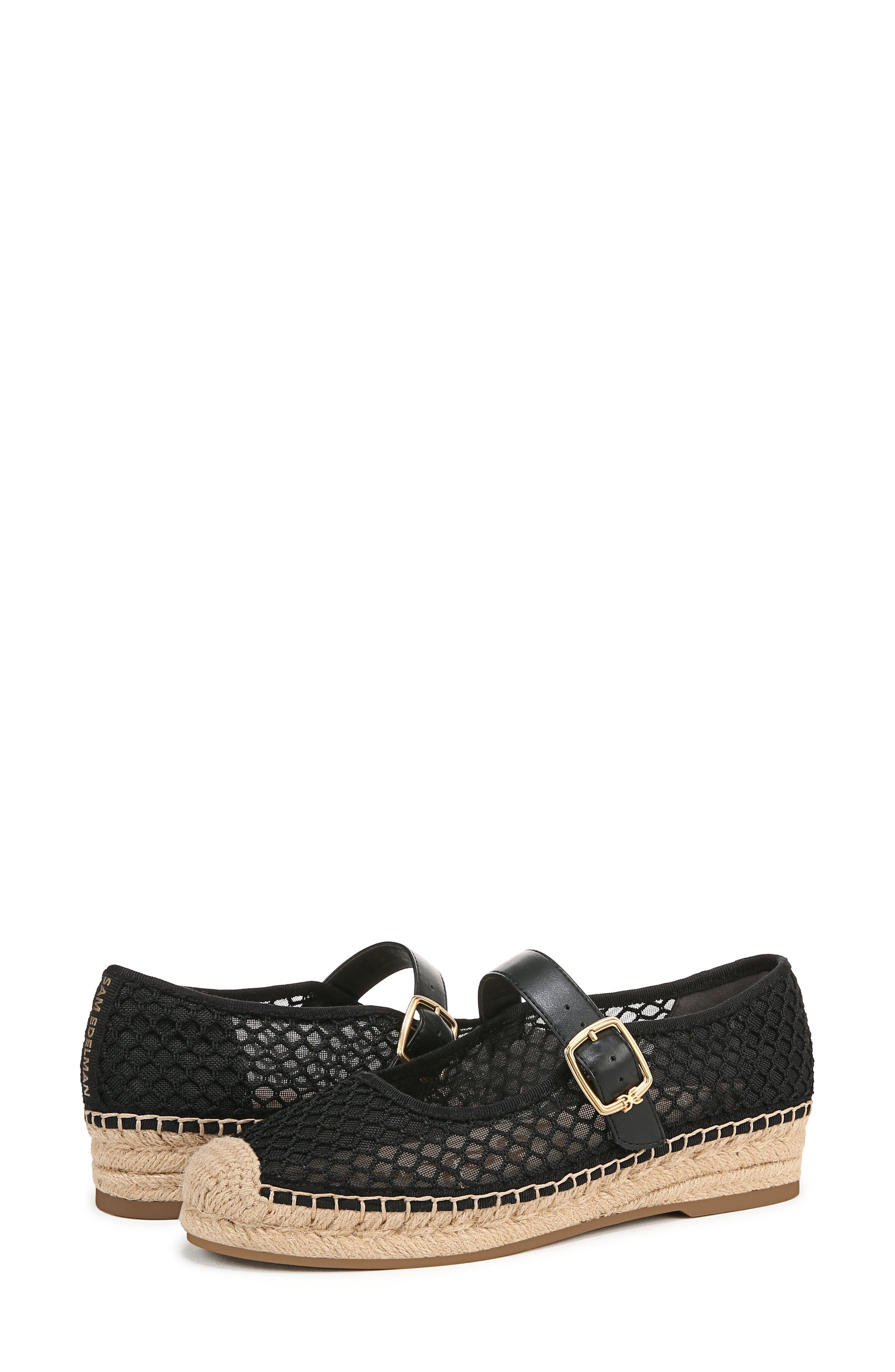 Обувь Sam Edelman Mackiemesh Mary Jane Platform Espadrille — фото 8