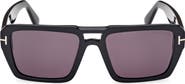 TOM FORD Redford 56mm Navigator Sunglasses
