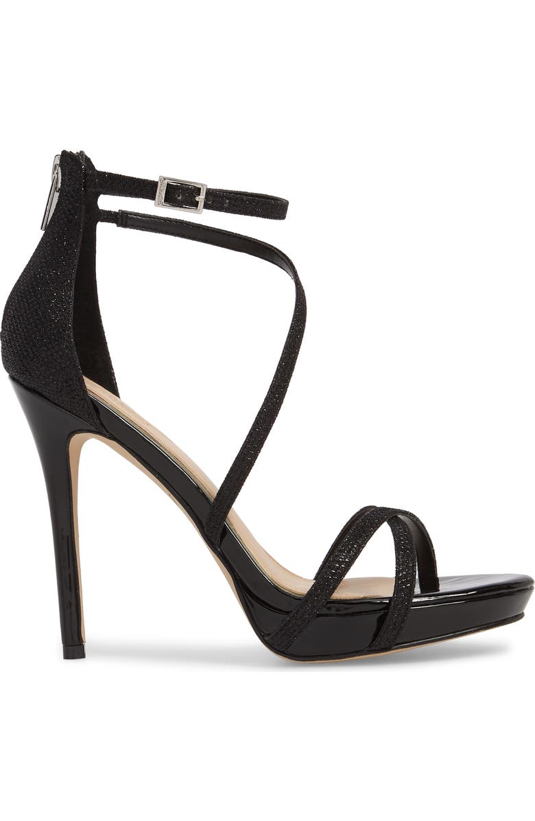 Jewel Badgley Mischka Galen Strappy Platform Sandal, Alternate, color,