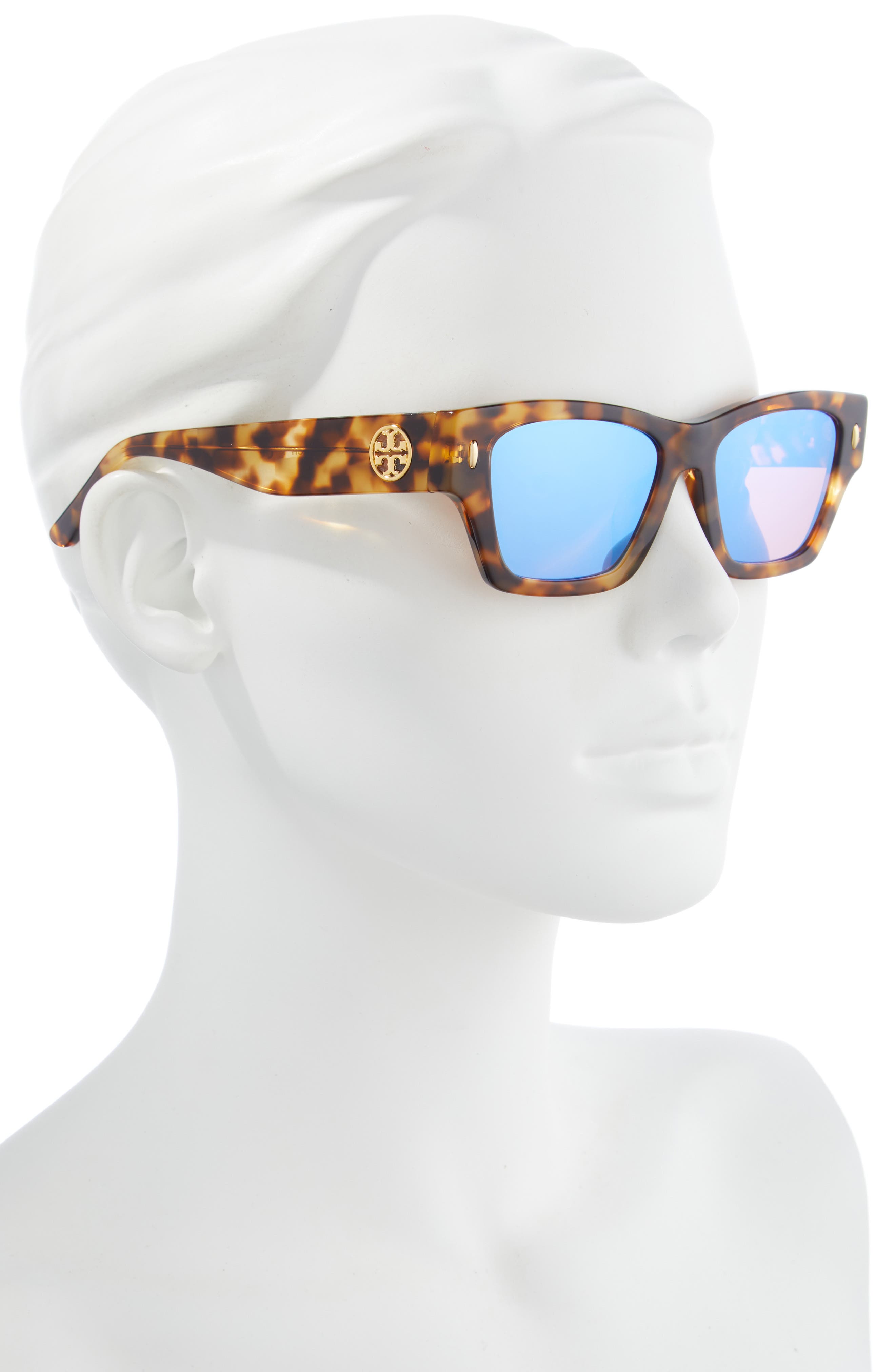 Tory Burch 52mm Rectangular Sunglasses (Women) | Nordstromrack