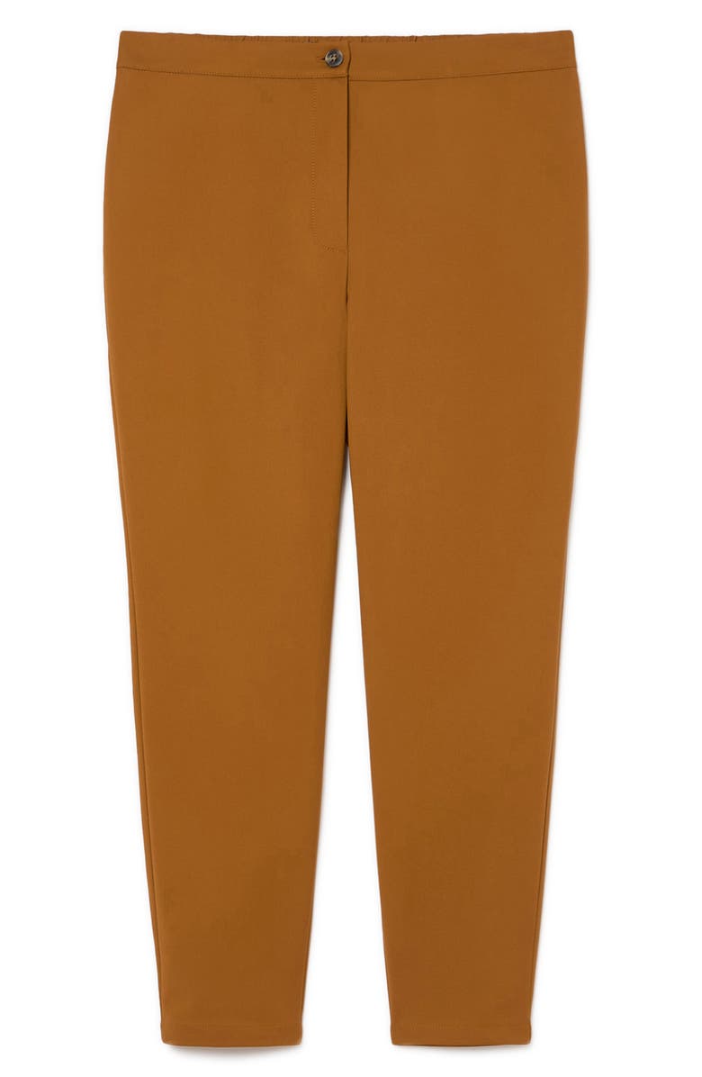 Marina Rinaldi Rosa Slim Fit Pants, Alternate, color, Siena