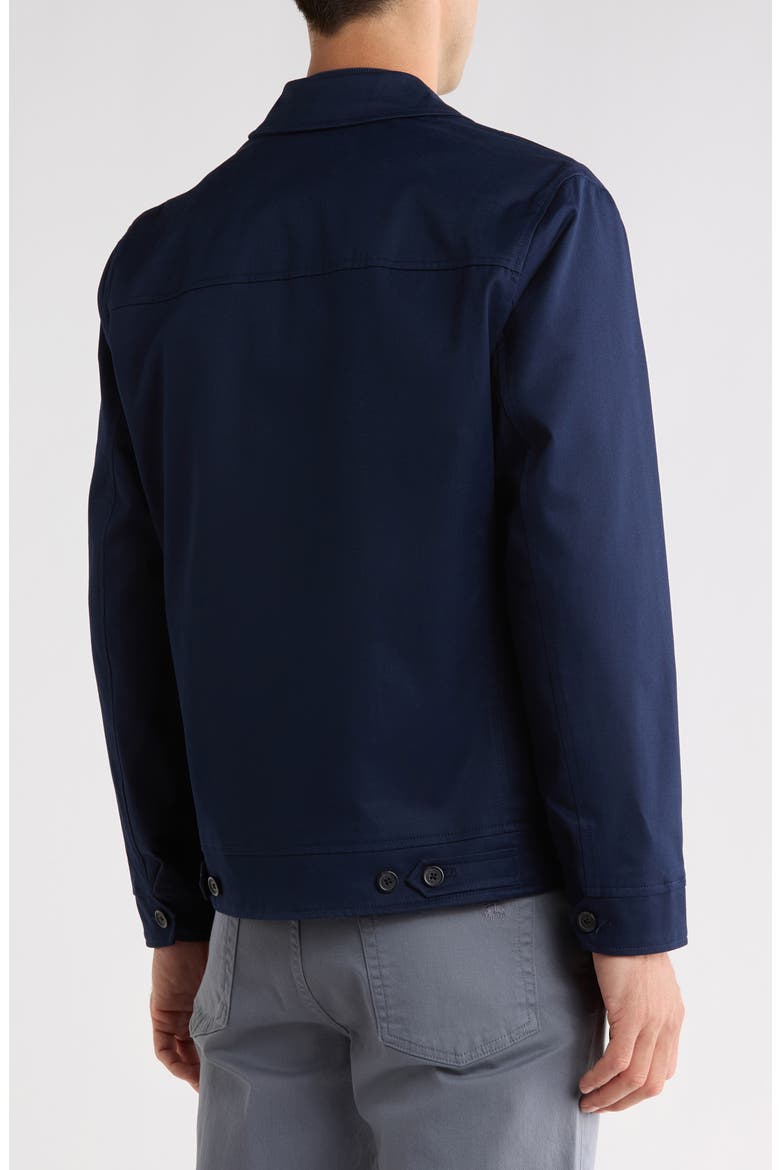 Cotton Logo Bomber Jacket, Alternate, color, NAVY