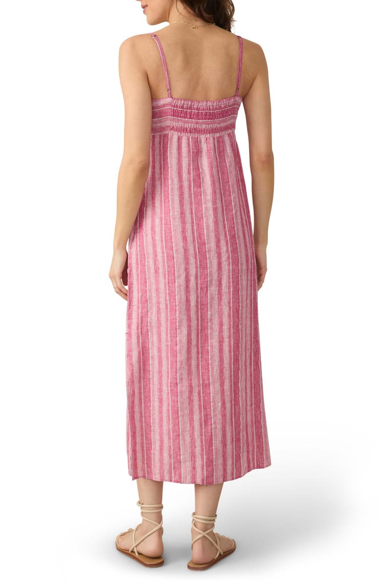 faherty pink dress Faherty Dream Cotton Gauze Sirene Dress In Kelly Pink