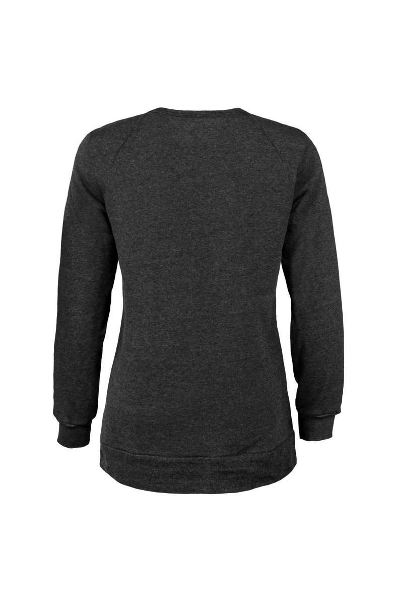 Majestic Threads Women's Majestic Threads  Black Arizona Diamondbacks 2023 World Series Local Lines Tri-Blend Pullover Sweatshirt, Alternate, color, 