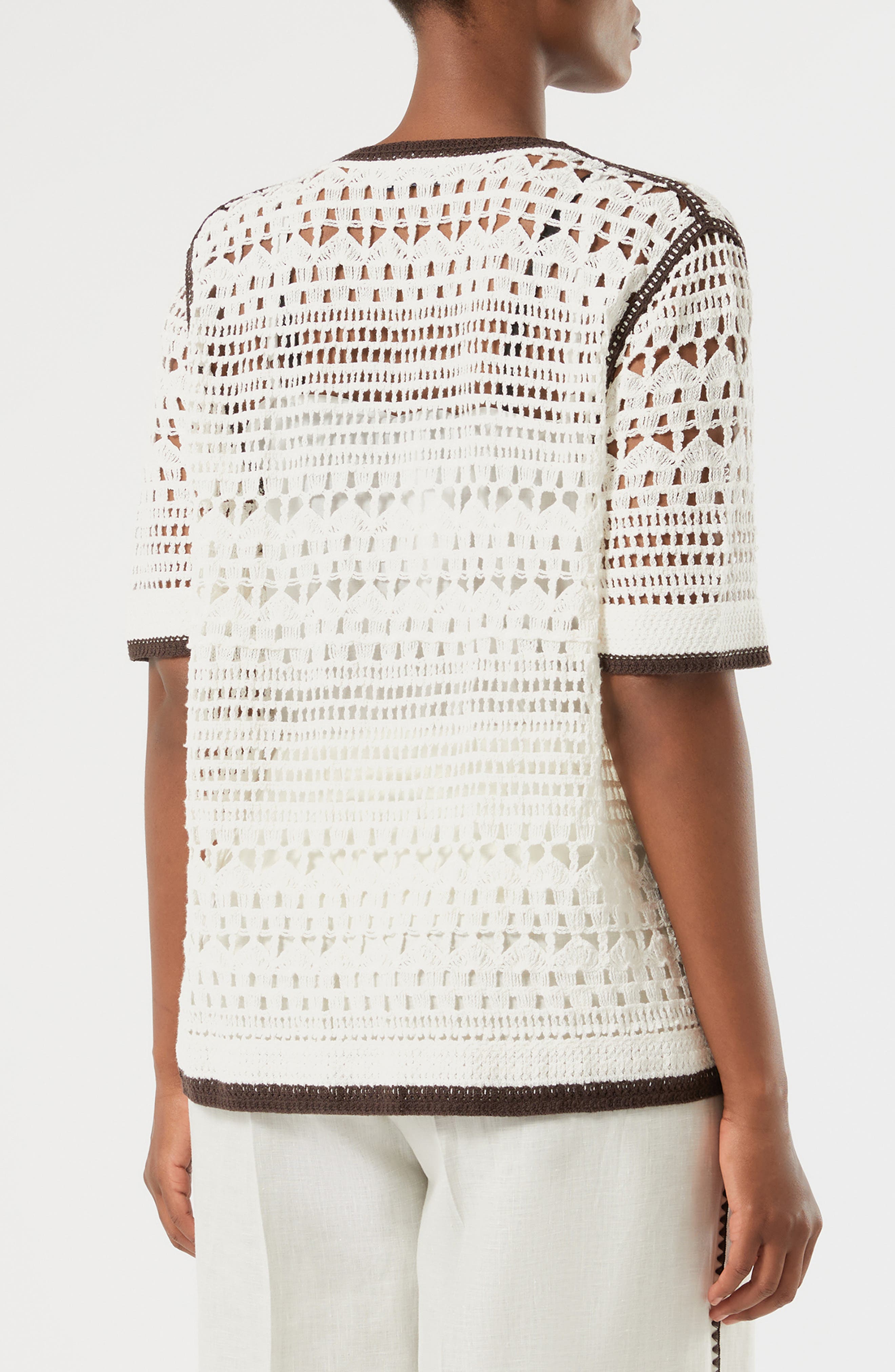 Garza Crochet Sweater - image 2