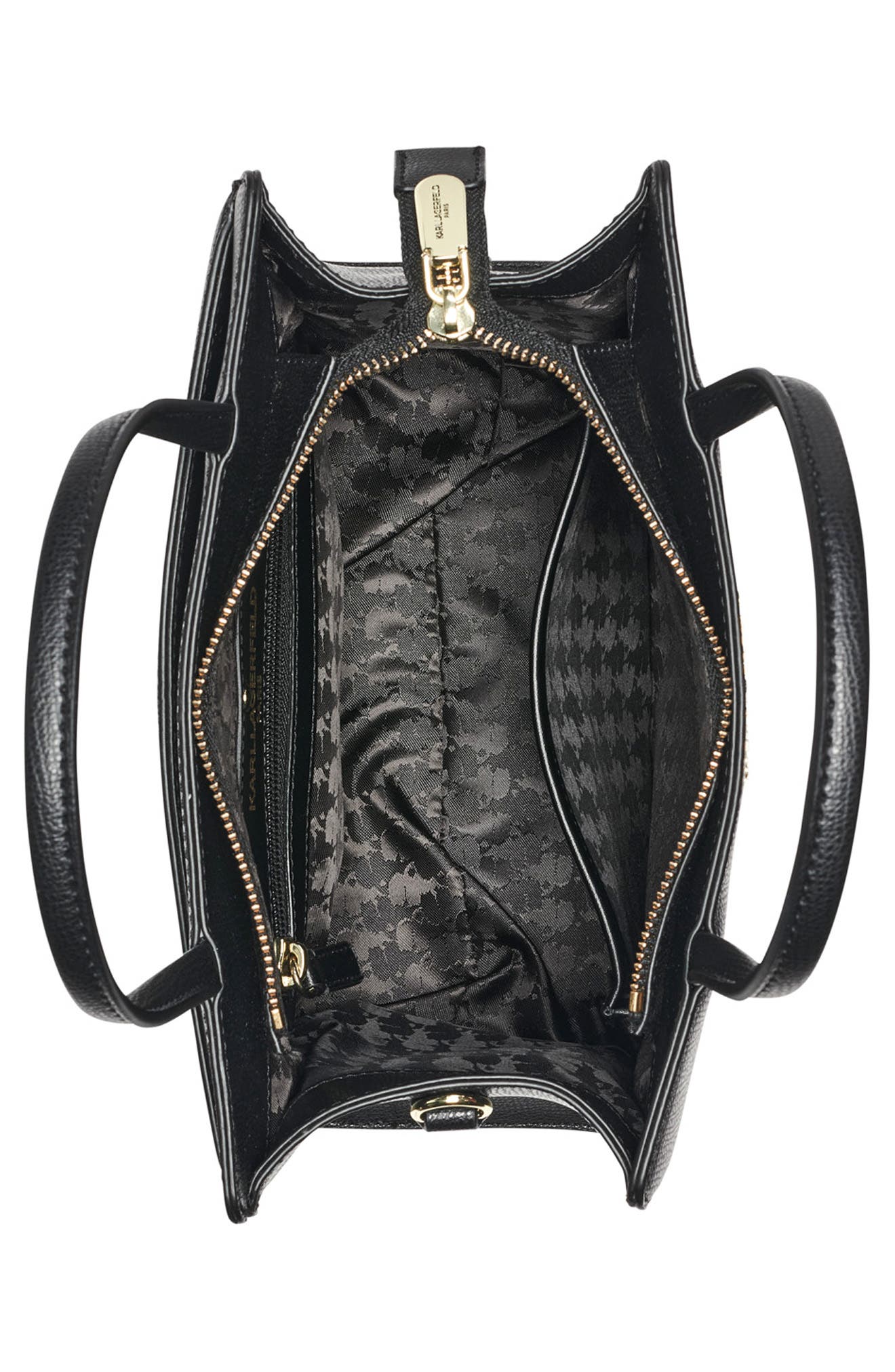 Maybelle Satchel, Alternate, color, BLACK/ GOLD