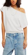 Free People Peggy One-Shoulder Cotton Top
