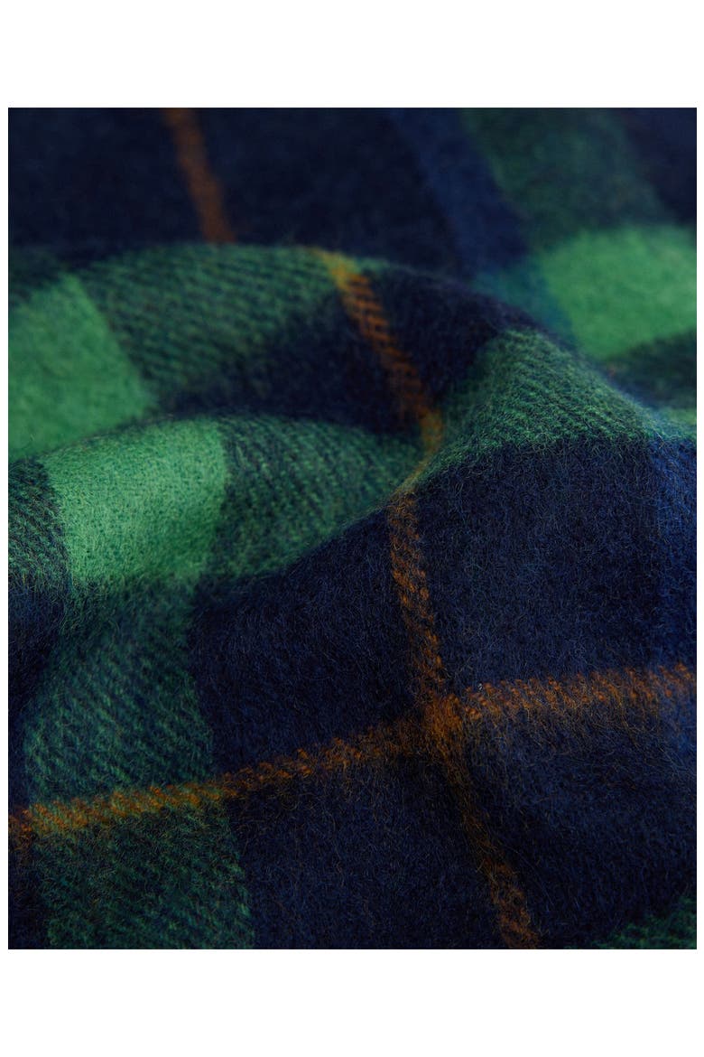 Check Wool Scarf, Alternate, color, GREEN