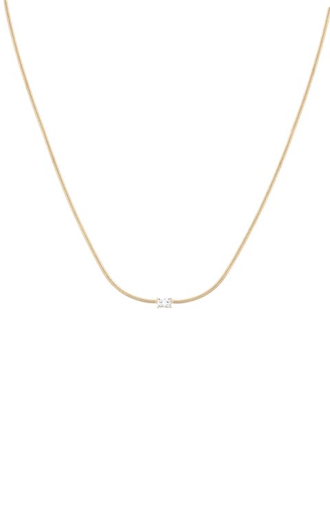 Sterling Silver 18k Gold Plated Sena Necklace Holiday Gift Idea