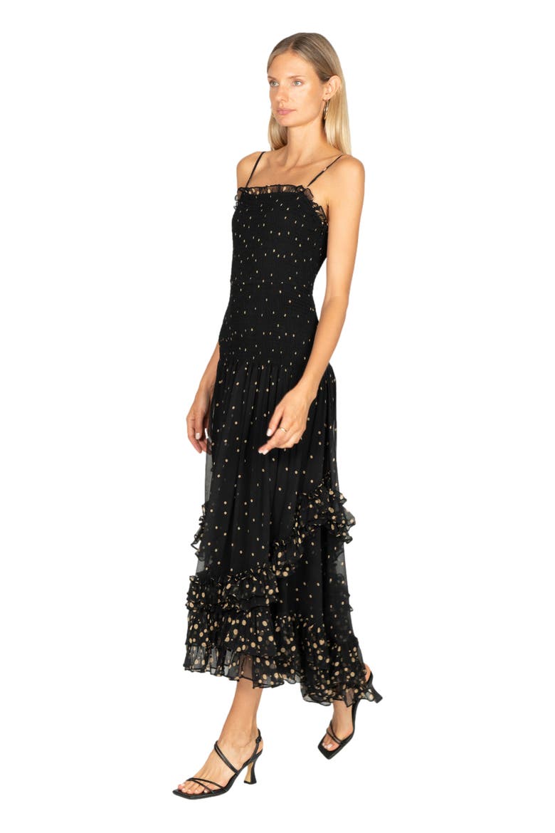 Bianca Maxi Dress, Alternate, color, Mixed Polka Dot
