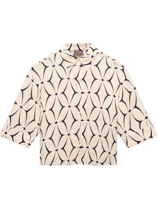 MINT VELVET MINT VELVET GEO PRINT RESORT SHIRT