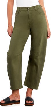 HINT OF BLU Valerie High Waist Ankle Barrel Jeans