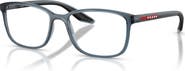 Prada Linea Rossa 55mm Rectangle optical glasses