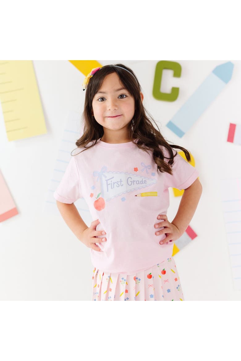 School Days Pencil Bow Headband, Alternate, color, Yellow