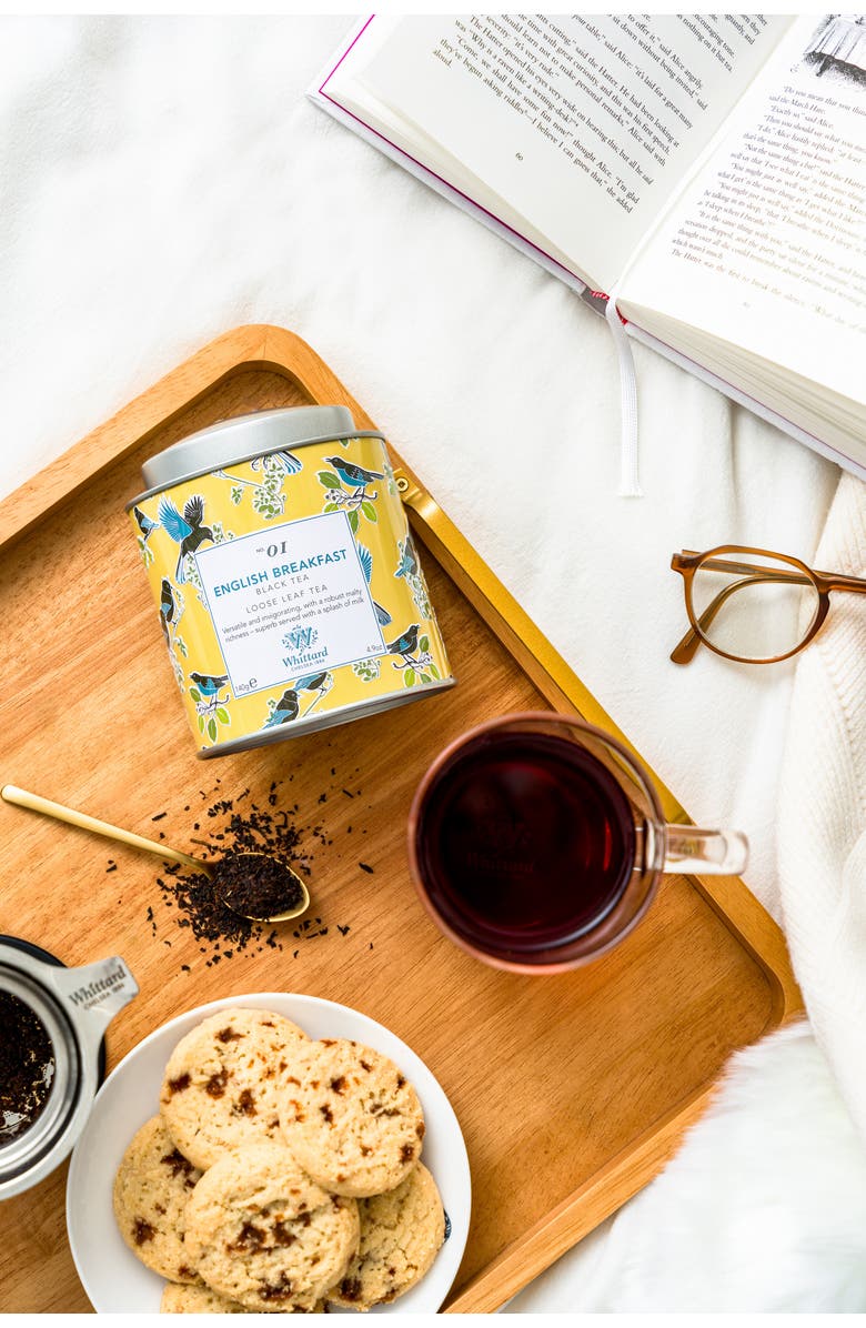 Whittard of Chelsea English Breakfast Loose Leaf Tea Caddy, Alternate, color, Reddish-Brown