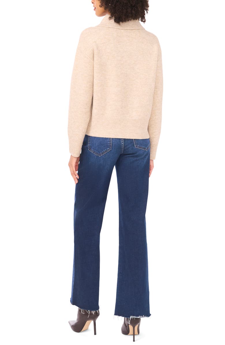 1.STATE Spread Collar Sweater, Alternate, color, Oatmeal