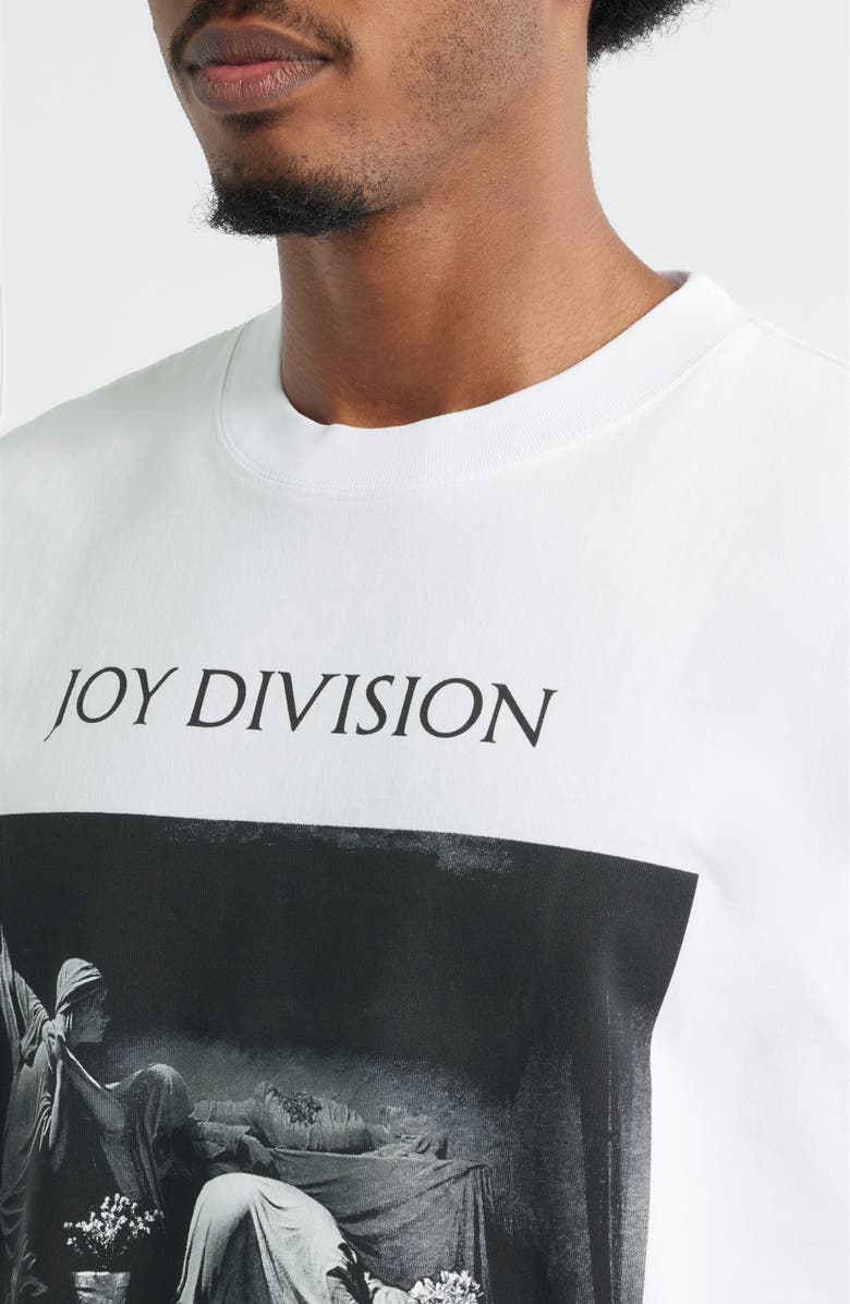 ID Supply Co Joy Division 'Closer' Graphic T-Shirt, Alternate, color, White