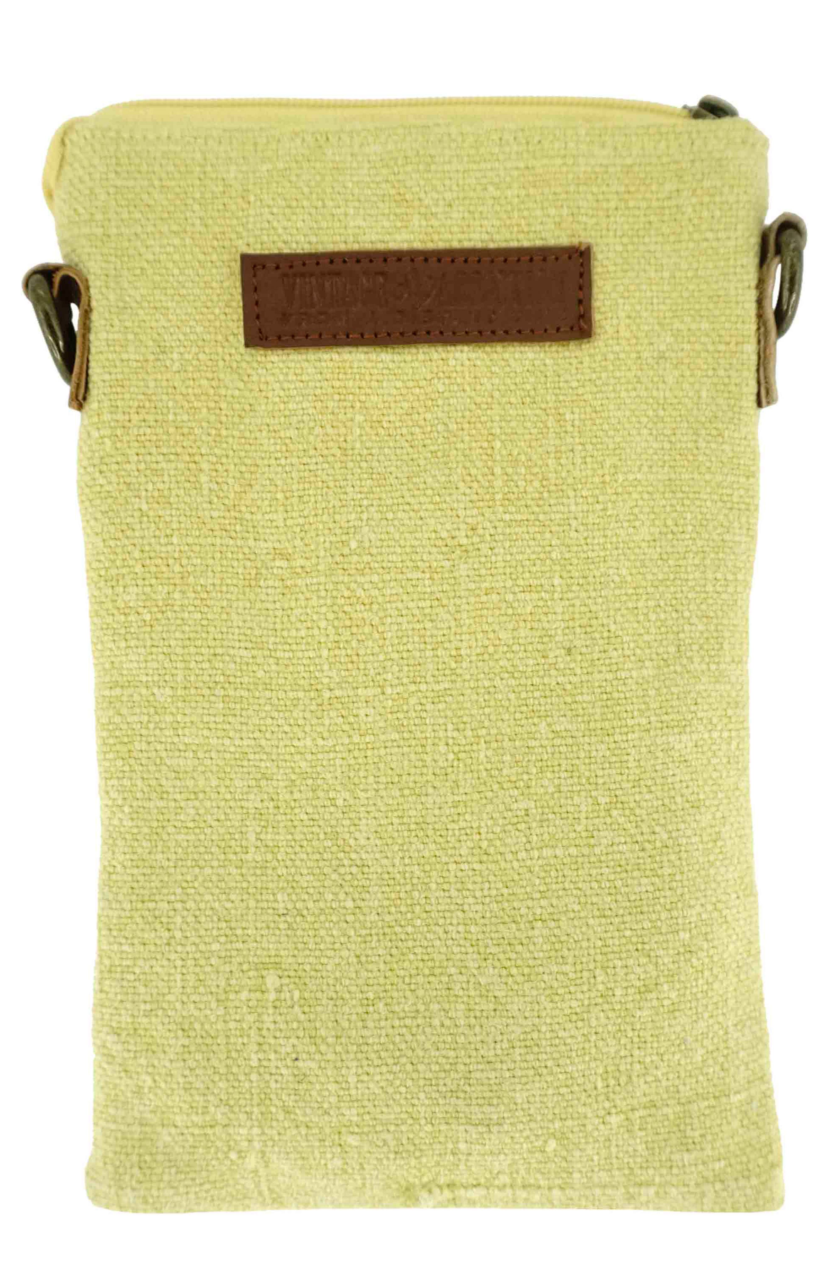 VINTAGE ADDICTION Jute Crossbody Bag, Main, color, 