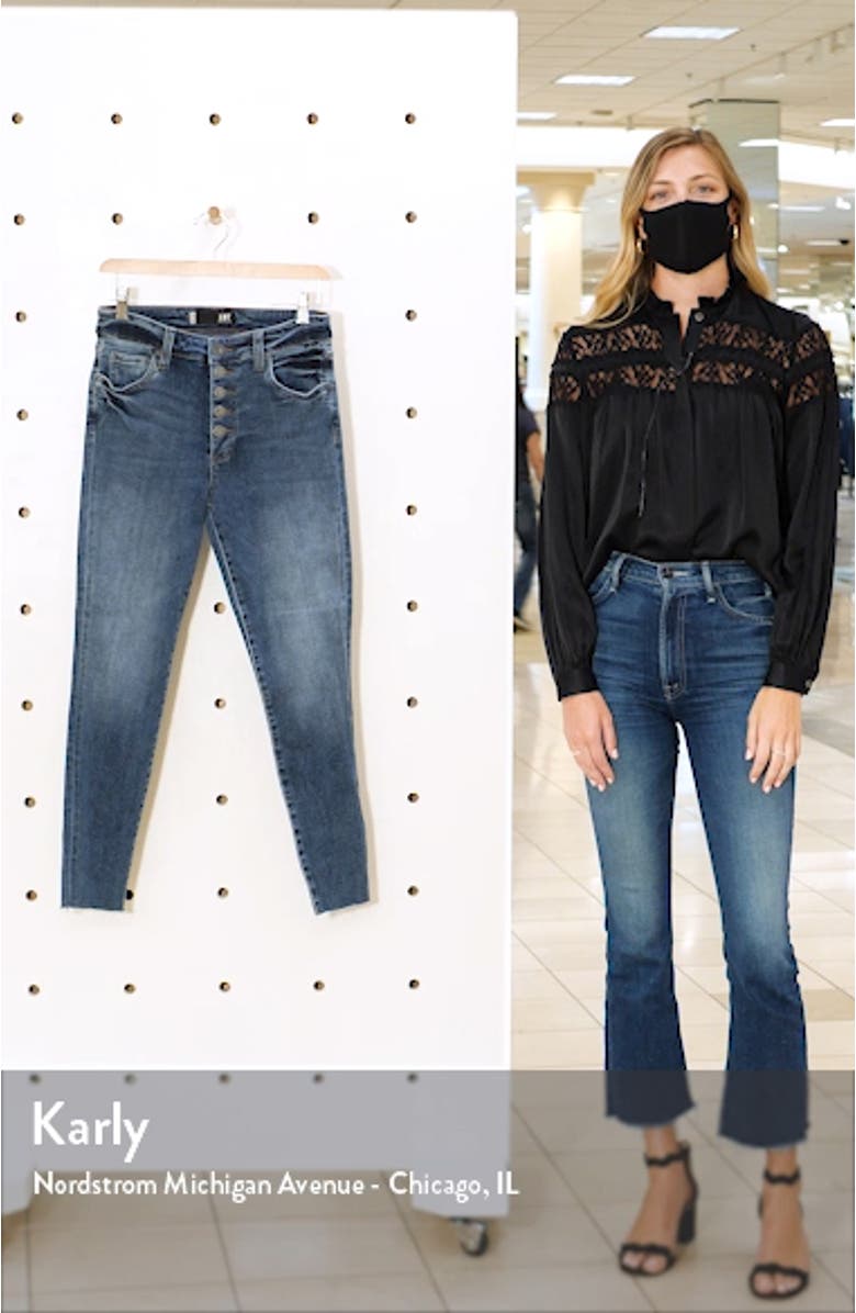 Connie High Waist Ankle Skinny Jeans, sales video thumbnail