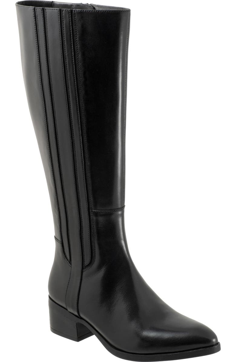 SoftWalk<sup>®</sup> Lafayette Knee High Boot, Main, color, Black