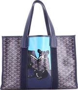 Pre-Owned Goyard Villette Tote Printed Coated Canvas MM