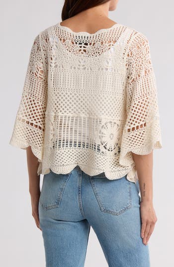 Crochet Cotton Top