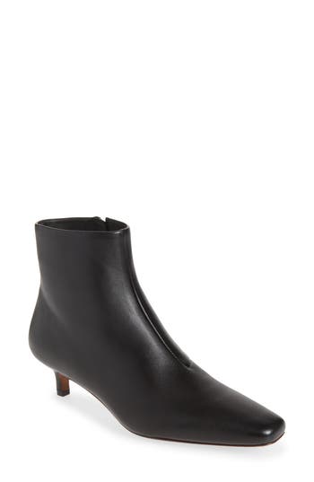Loeffler Randall Marcella Kitten Heel Bootie In N-black