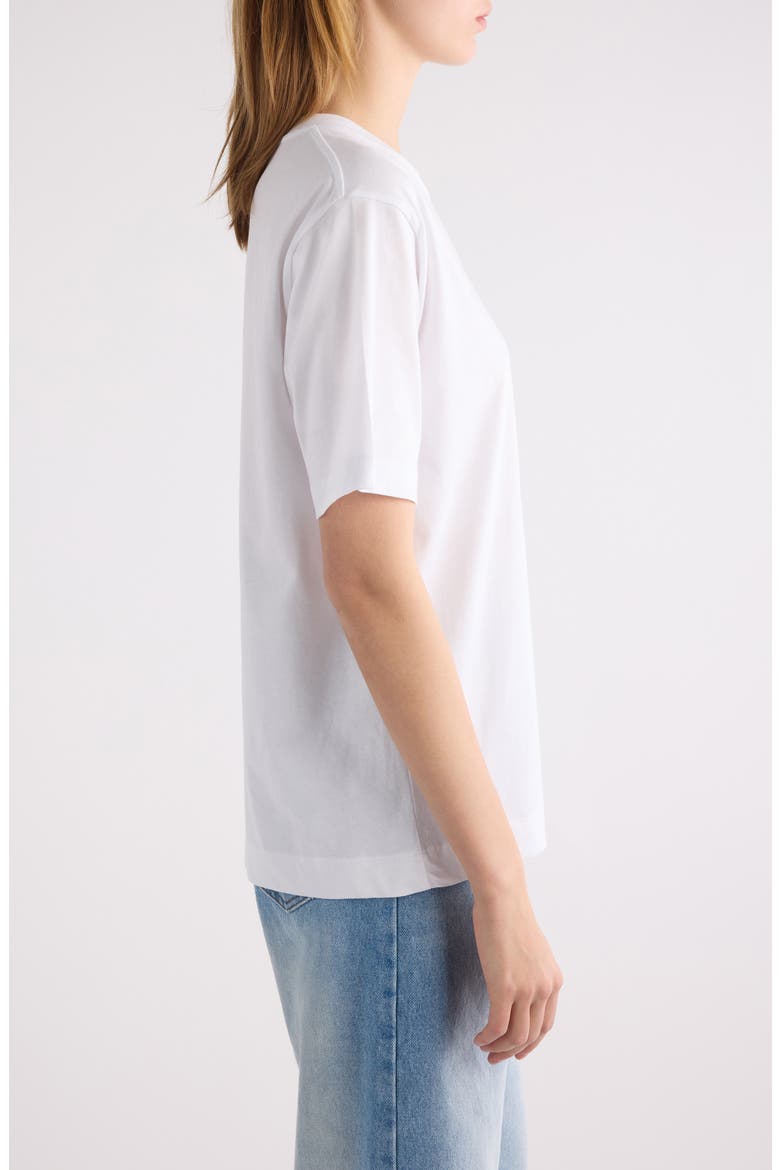 Heydu Cotton T-Shirt, Alternate, color, WHITE