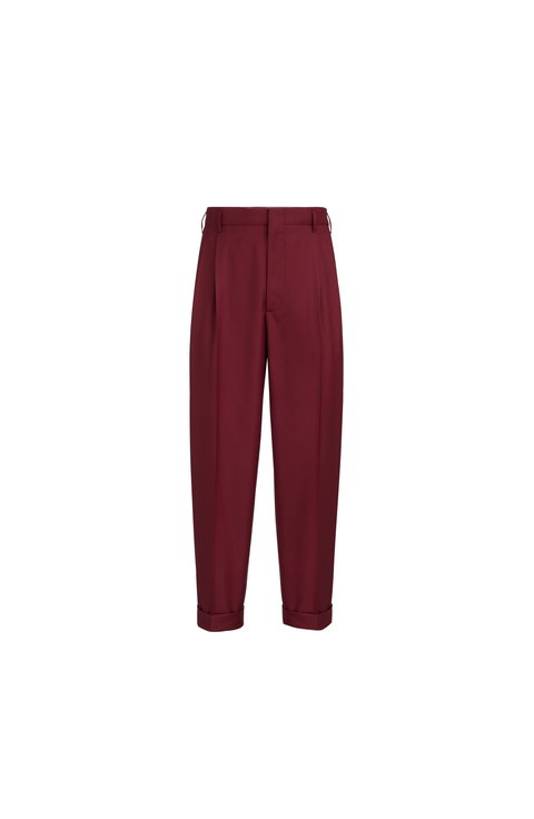 Virgin wool trousers
