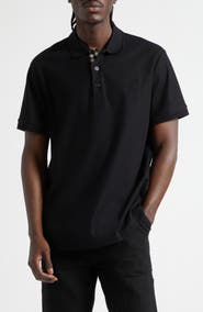 Burberry Eddie EKD Embroidered Cotton Piqué Polo