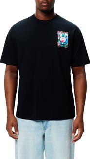 Psycho Bunny Isaac Relaxed Fit Graphic T-Shirt