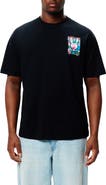 Psycho Bunny Isaac Relaxed Fit Graphic T-Shirt