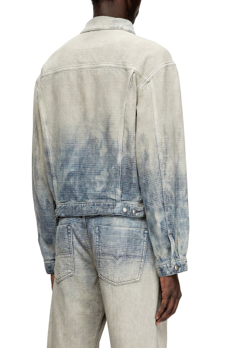DIESEL<sup>®</sup> D-Ranger Prince of Wales Jacquard Denim Jacket, Alternate, color,