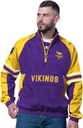 STARTER Men's Starter Purple Minnesota Vikings Prospect Half-Zip Pullover