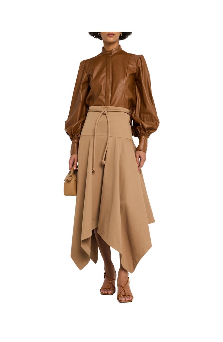 NO PISE LA GRAMA Hola Shirt, Alternate, color, Caramel