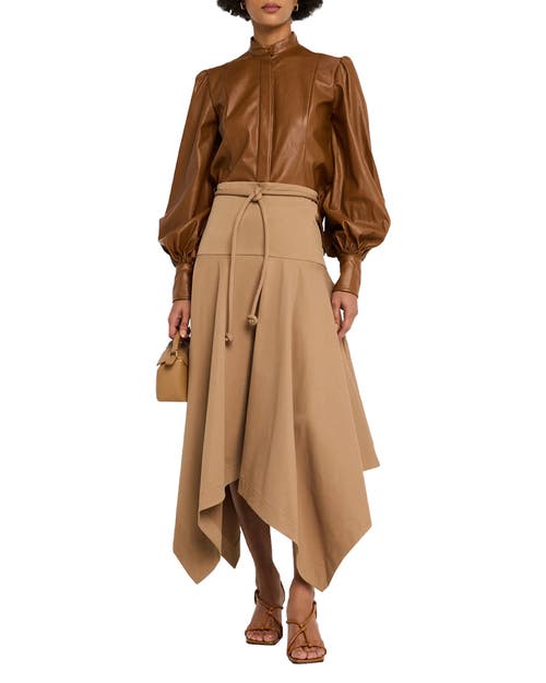 No Pise La Grama Hola Shirt In Brown