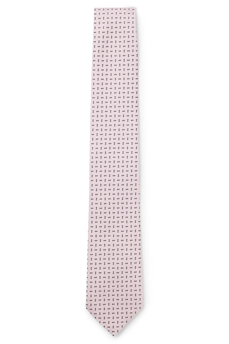 Silk Blend Tie, Main, color, MEDIUM PINK