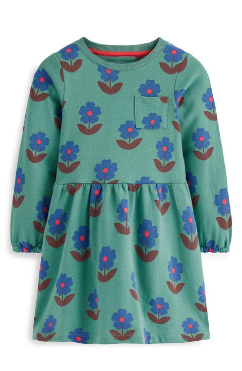 Kids' Cotton Sweatshirt Dress